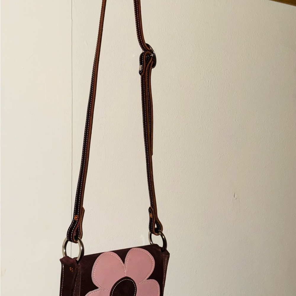 Crooked Skull Leather Leggings Pocket Purse